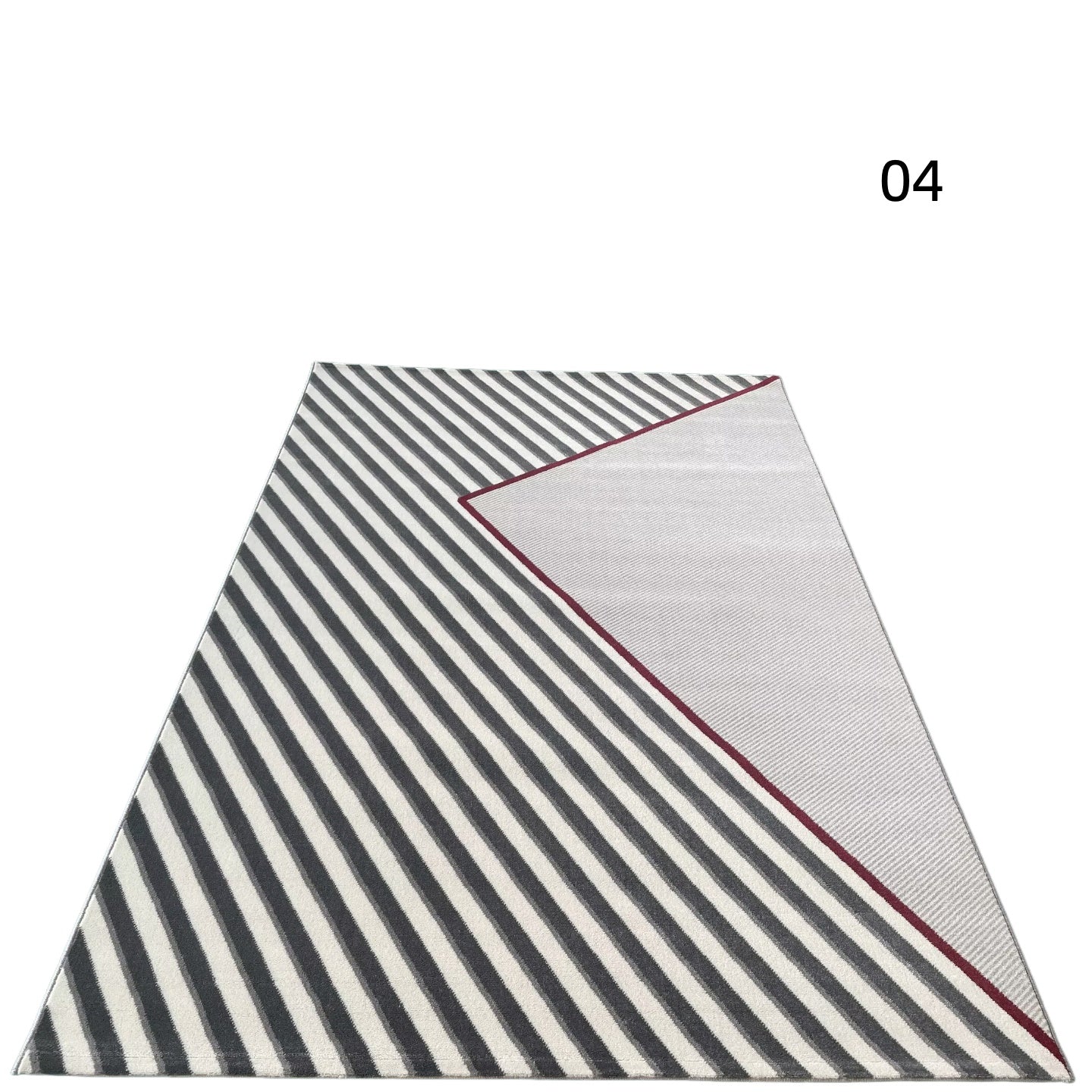 定番北欧風3Dデザインのウィルトン織カーペット（Zen Echo）