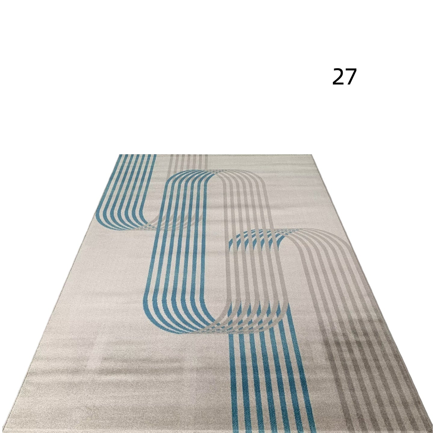 定番北欧風3Dデザインのウィルトン織カーペット（Grande）