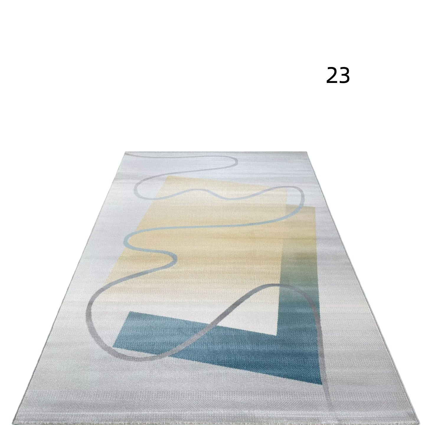 定番北欧風3Dデザインのウィルトン織カーペット（Grande）