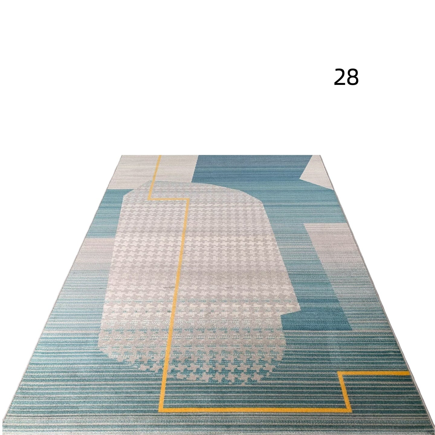 定番北欧風3Dデザインのウィルトン織カーペット（Grande）