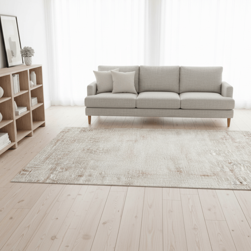 定番北欧風3Dデザインのウィルトン織カーペット（Gulang Isle）