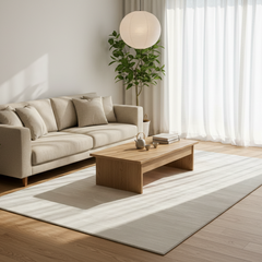 定番北欧風3Dデザインのウィルトン織カーペット（Burton）