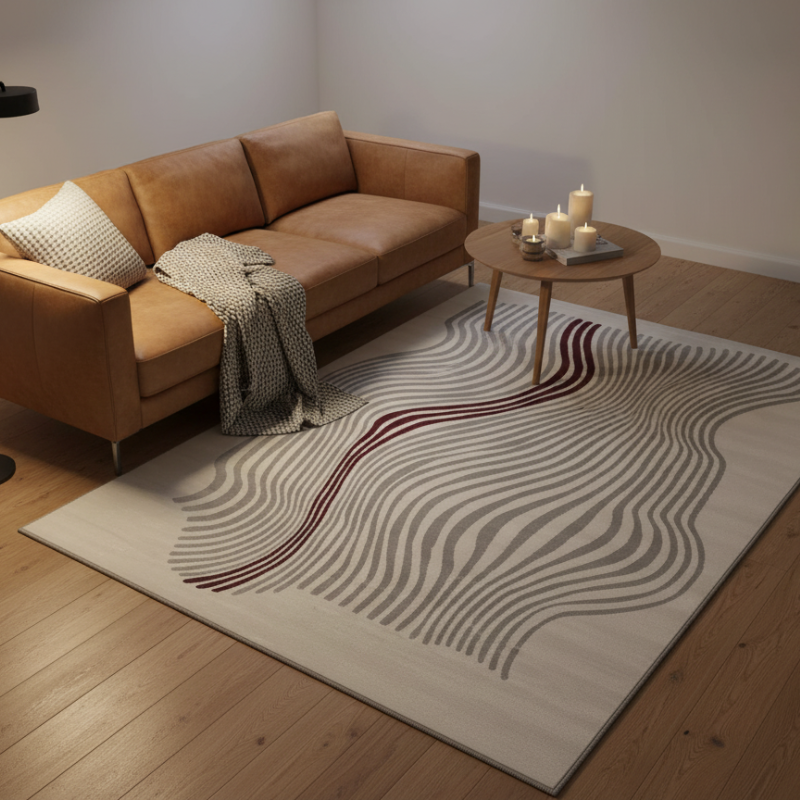 Zen Echo polypropylene rug - image 1