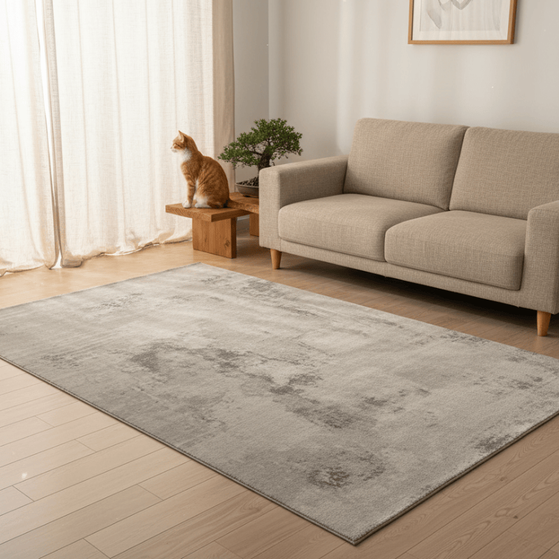 定番北欧風3Dデザインのウィルトン織カーペット（Eterin Pavilion）