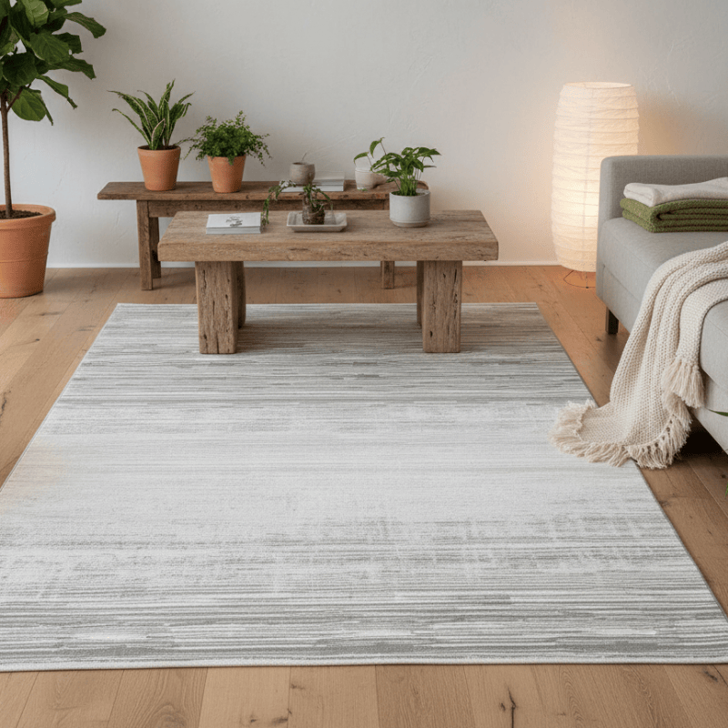 定番北欧風3Dデザインのウィルトン織カーペット（Carlson）