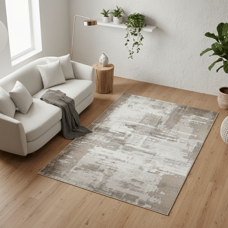 定番北欧風3Dデザインのウィルトン織カーペット（Nantien Grove）