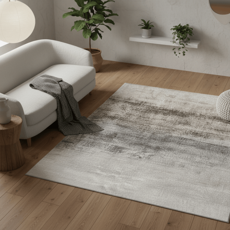 定番北欧風3Dデザインのウィルトン織カーペット（Nantien Grove）