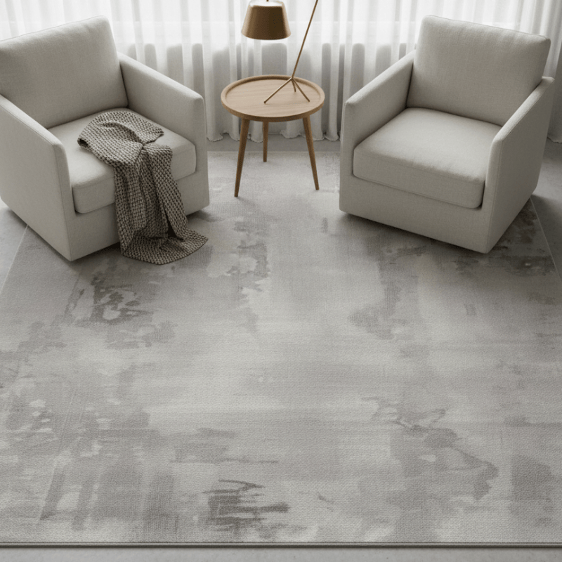 定番北欧風3Dデザインのウィルトン織カーペット（Eterin Pavilion）