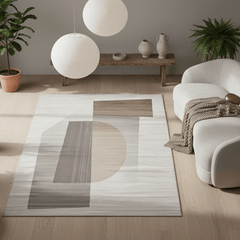 定番北欧風3Dデザインのウィルトン織カーペット（Nantien Grove）