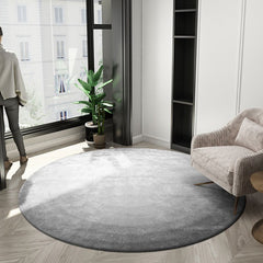 Shikimono 円形ラグ　高品質ポリプロピレン製ウィルトン織カーペット Shiki to ori（Shikimono）高密度ポリプロピレン ラグカーペット