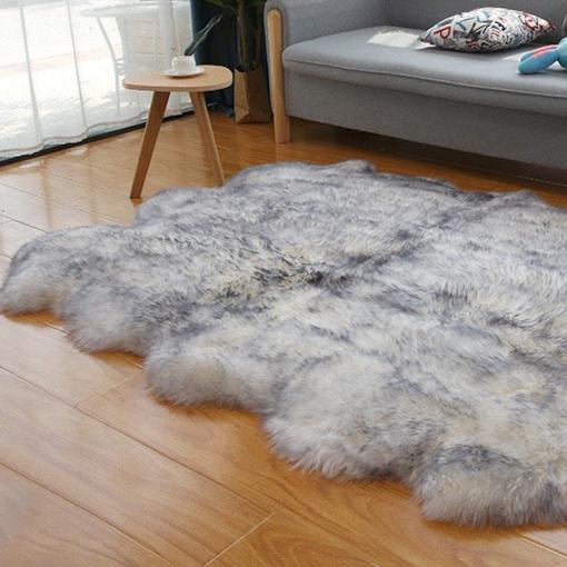 オーストラリア産高品質シープスキンラグ：厚手の長毛、快適さと贅沢さの完璧な融合（Sheepskin）