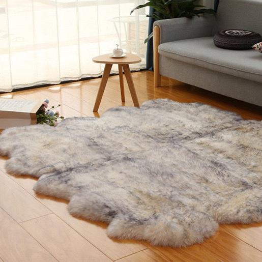 オーストラリア産高品質シープスキンラグ：厚手の長毛、快適さと贅沢さの完璧な融合（Sheepskin）