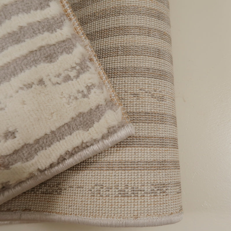 定番北欧風3Dデザインのウィルトン織カーペット（Pure Yang）