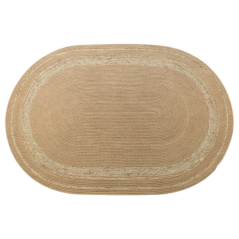 Shikimono 手織りジュートラグ カーペット 夏 用 ラグ 冷 感 天然素材