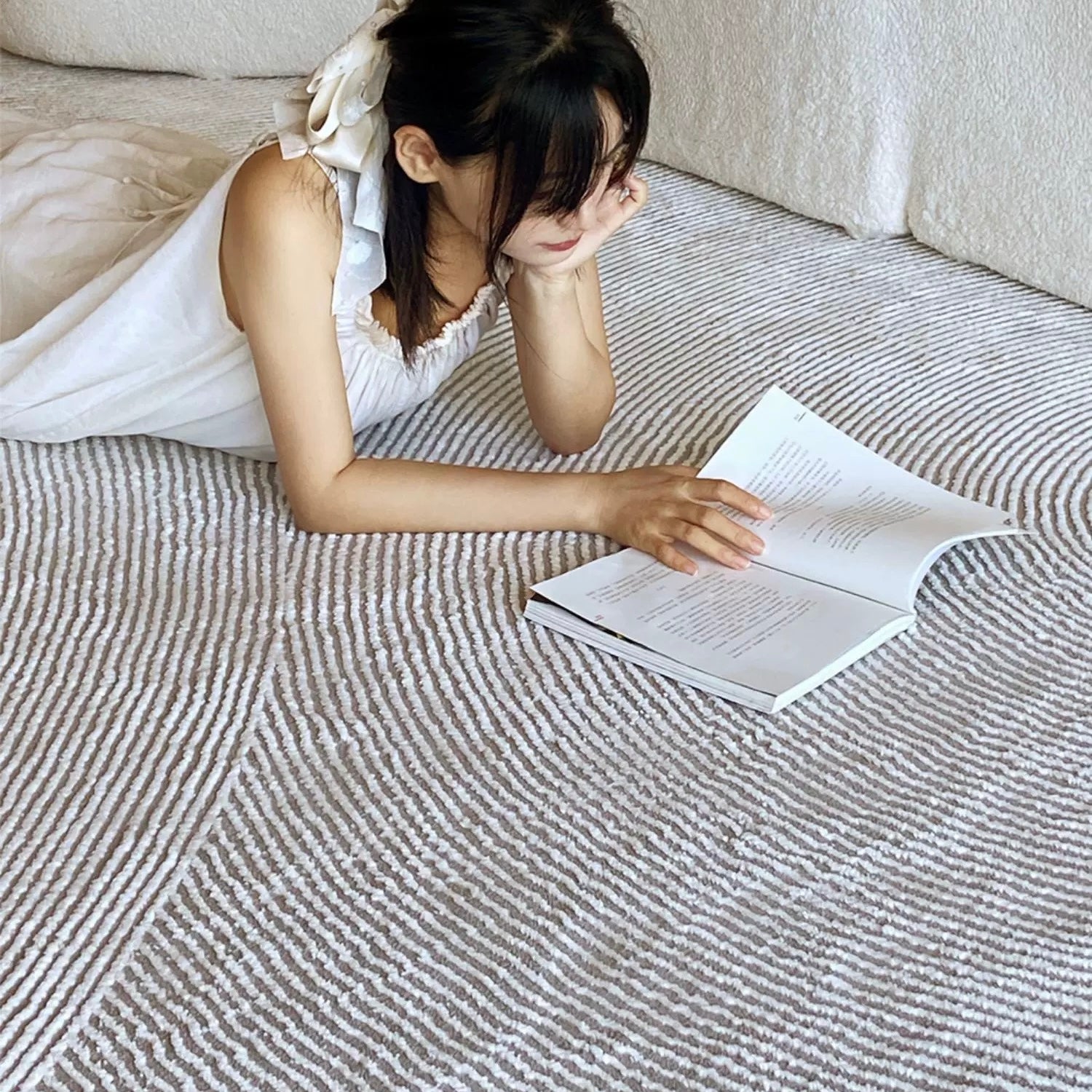 Hotel-quality! Luxurious Wilton-woven high-quality carpet (SONATA) 