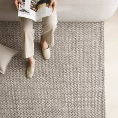 天然素材のみ使用した手織りカーペット！長くご愛用できる高品質な一品（wheat ear）