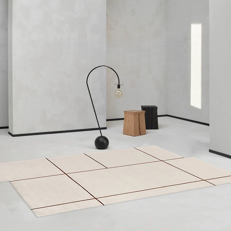 高級手作りタフティングガン刺しカーペット（Linear Field）