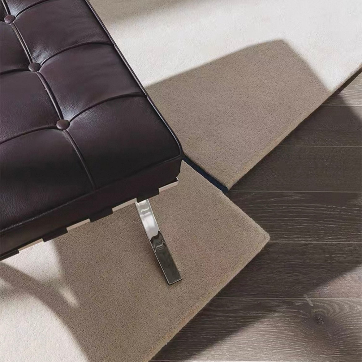 高級手作りタフティングガン刺しカーペット（Linear Field）