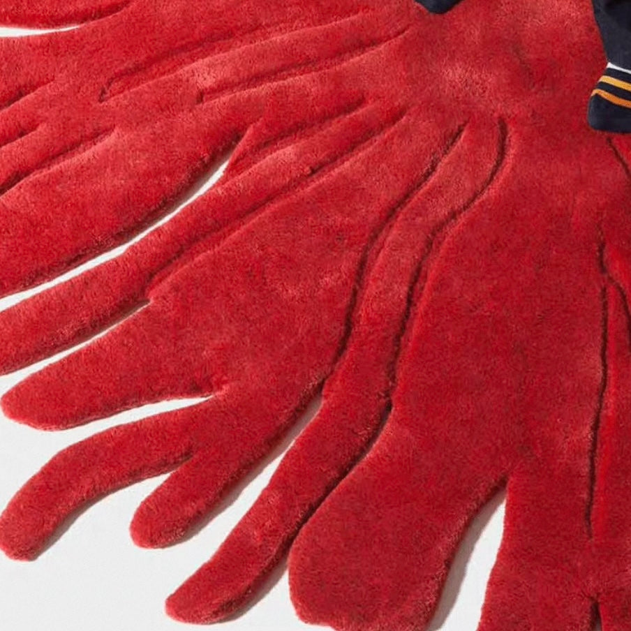 高級手作りタフティングガン刺しカーペット（Ember Bloom）