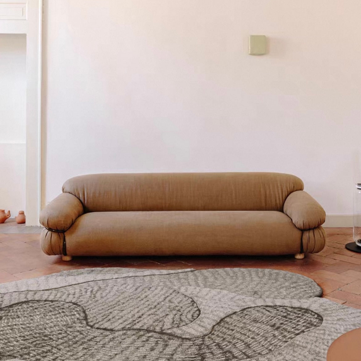 高級手作りタフティングガン刺しカーペット（Earthen Loom）