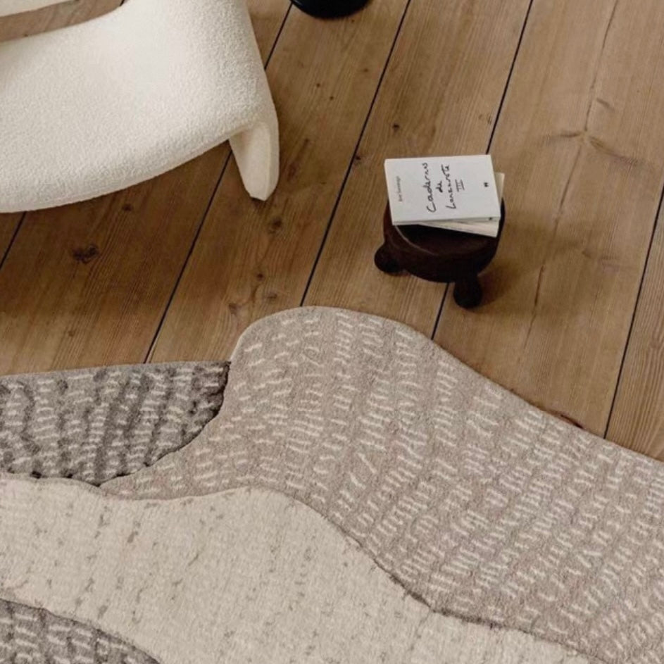 高級手作りタフティングガン刺しカーペット（Earthen Loom）