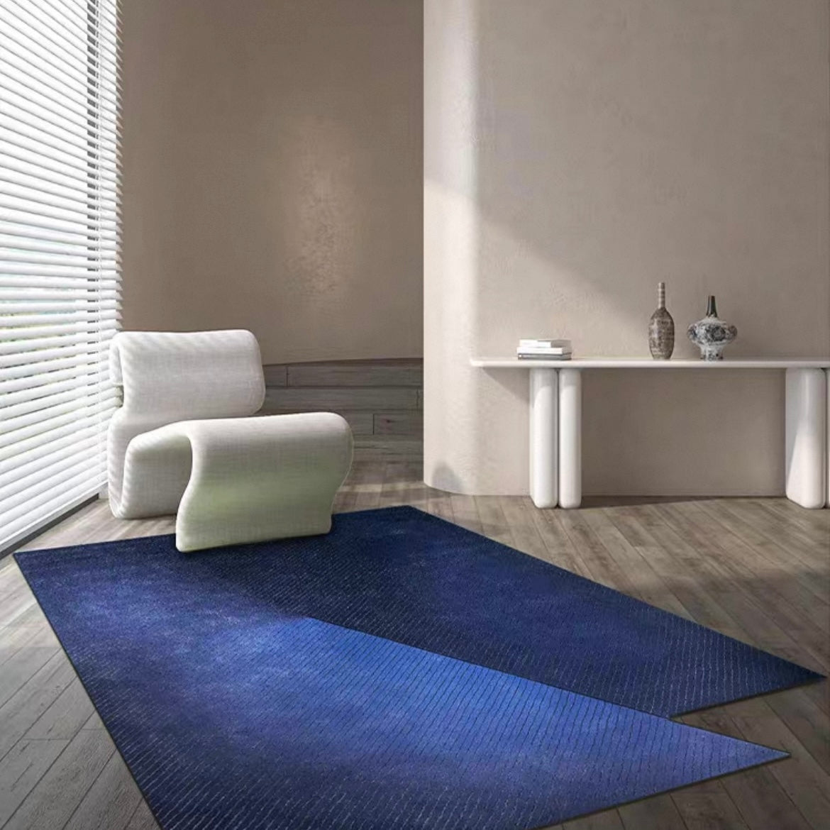 高級手作りタフティングガン刺しカーペット（Midnight Fold）