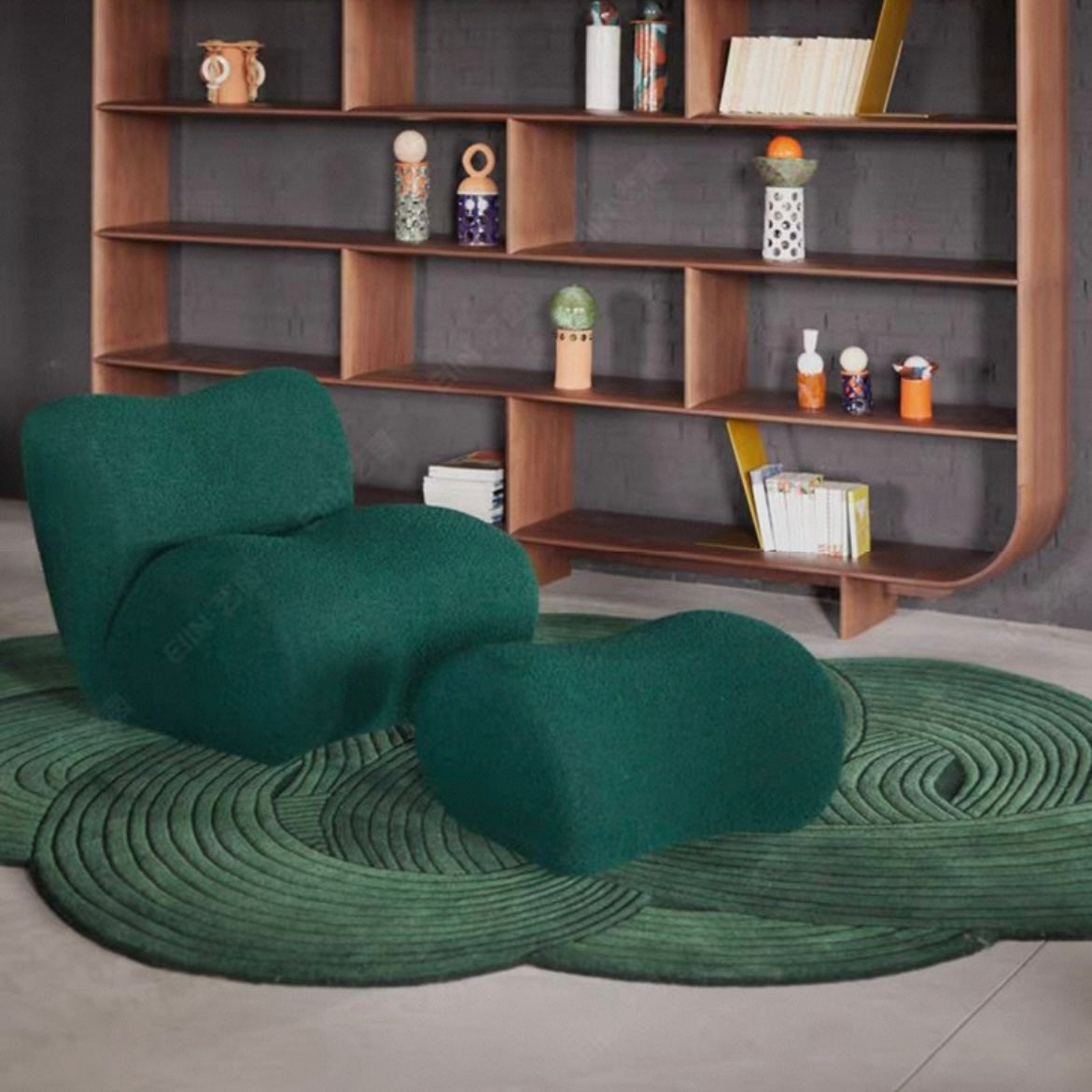 高級手作りタフティングガン刺しカーペット（Eternal Knot）