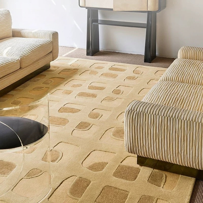 高級手作りタフティングガン刺しカーペット（Ethereal Veil）