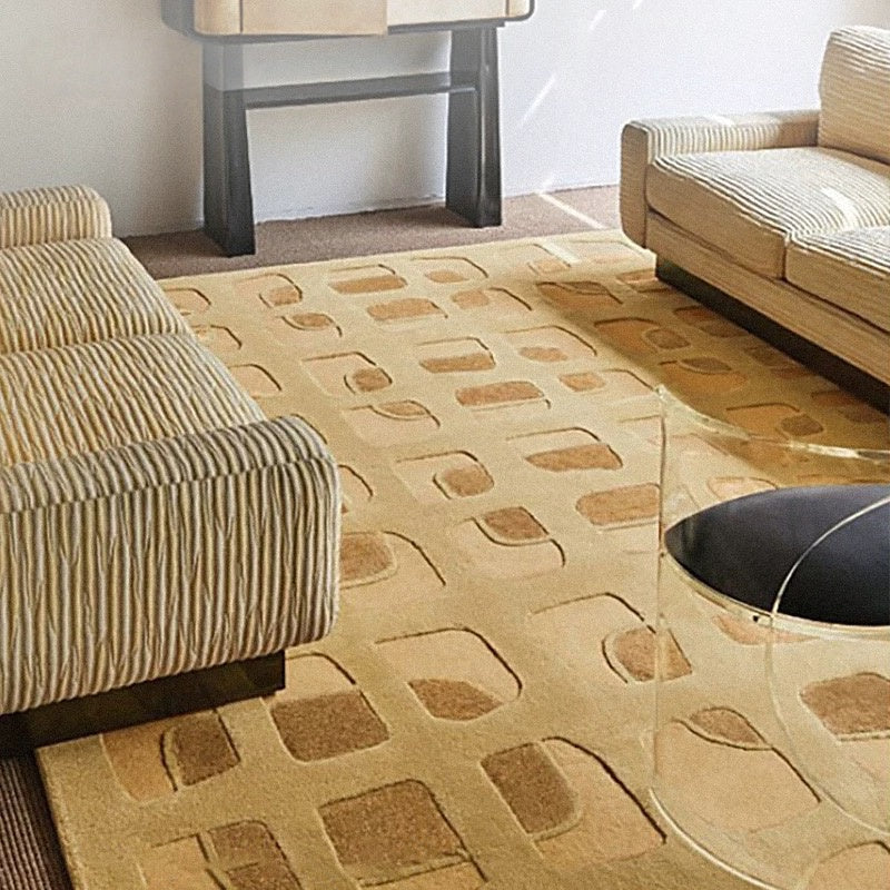 高級手作りタフティングガン刺しカーペット（Ethereal Veil）