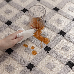 定番北欧風3Dデザインのウィルトン織カーペット（Waterproof Carpet-50）