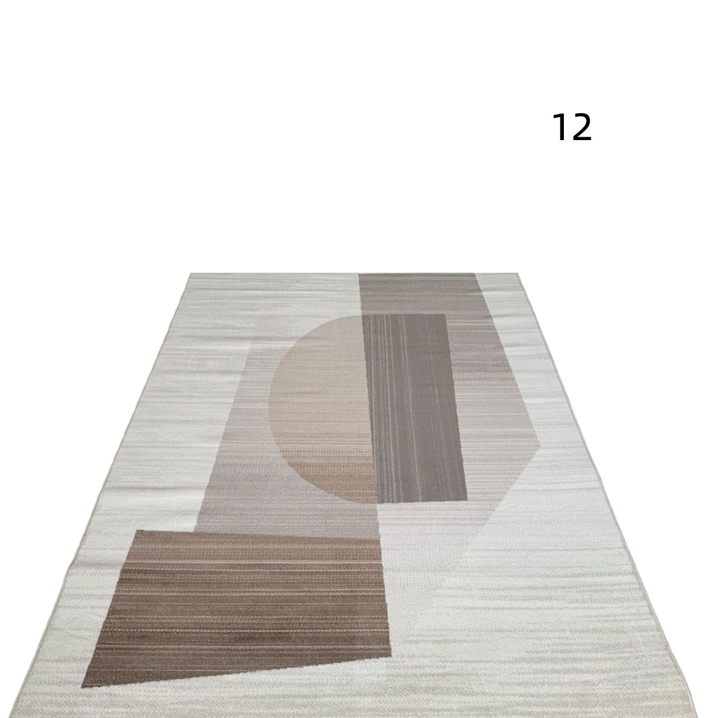 定番北欧風3Dデザインのウィルトン織カーペット（Nantien Grove）