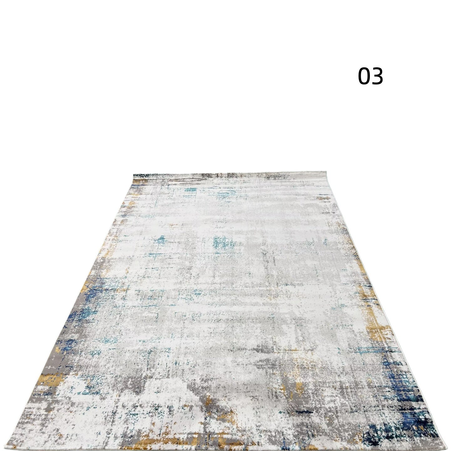 定番北欧風3Dデザインのウィルトン織カーペット（Palachi）