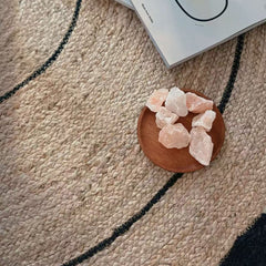 夏季に適した天然ジュート製カーペット（Planet）