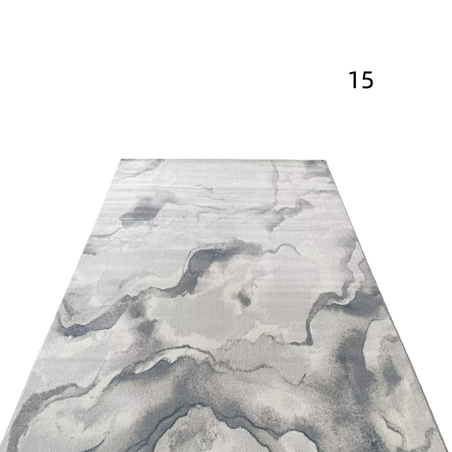 定番北欧風3Dデザインのウィルトン織カーペット（Weston Waterway）