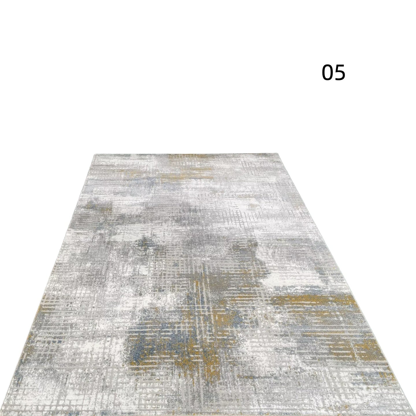 定番北欧風3Dデザインのウィルトン織カーペット（Weston Waterway）