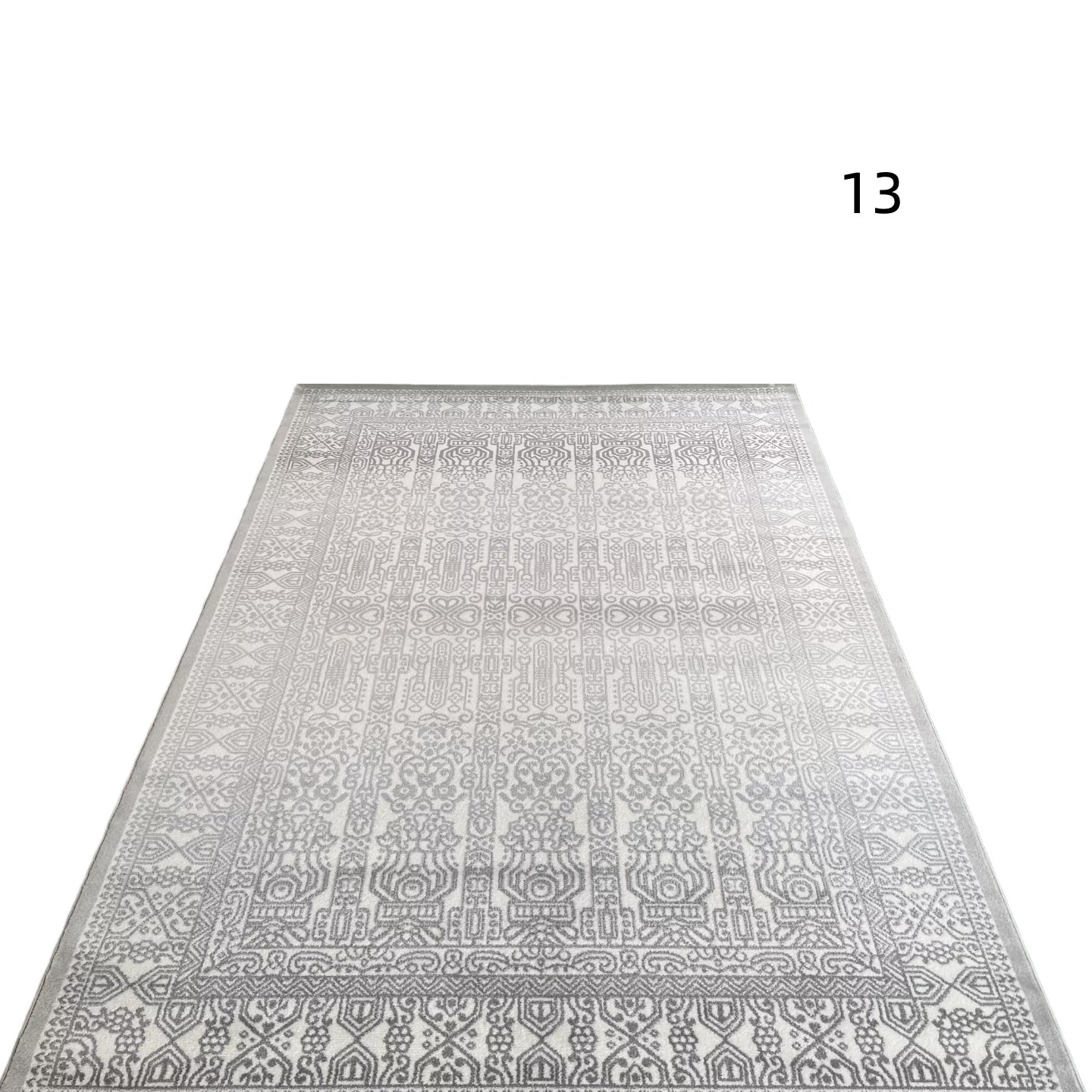 定番北欧風3Dデザインのウィルトン織カーペット（Weston Waterway）