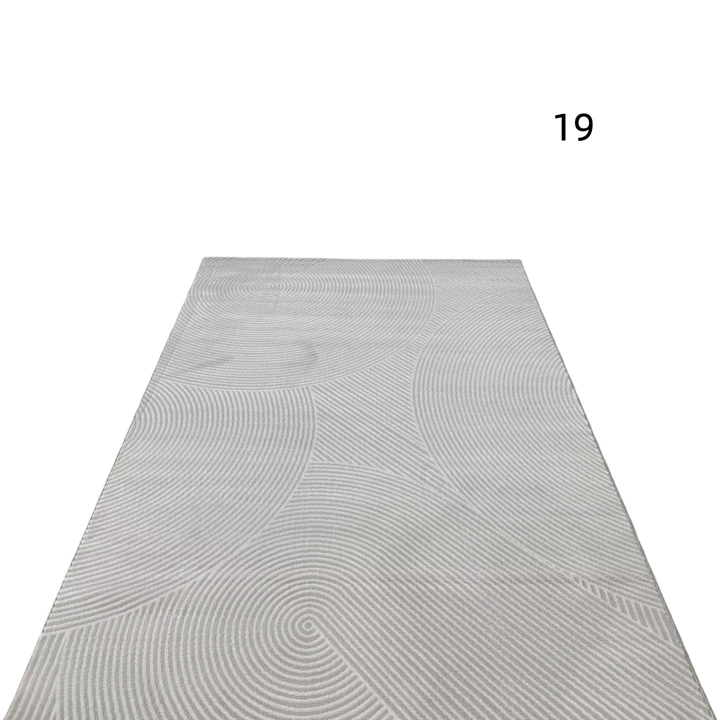 定番北欧風3Dデザインのウィルトン織カーペット（Weston Waterway）