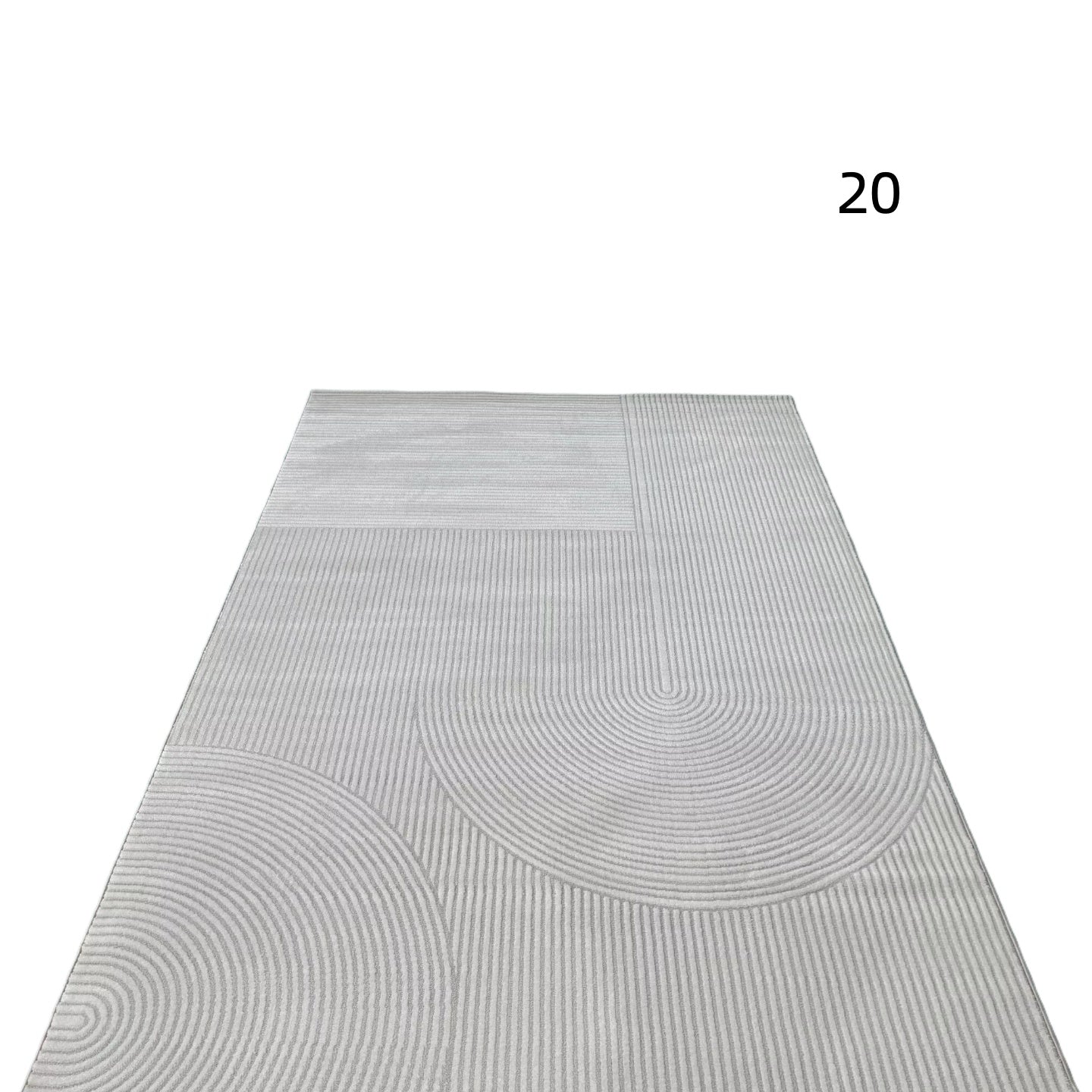 定番北欧風3Dデザインのウィルトン織カーペット（Weston Waterway）