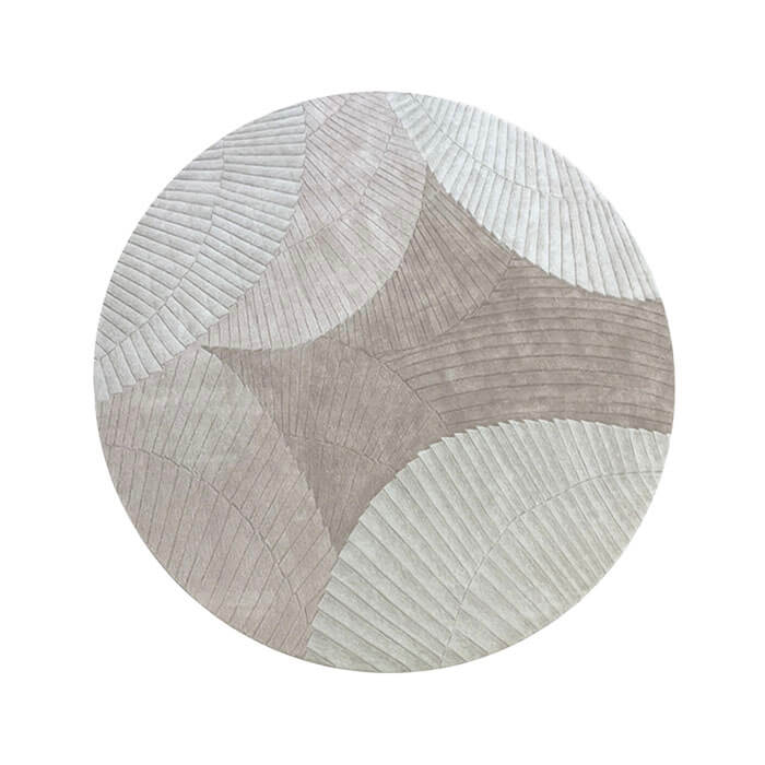 高級手作りタフティングガン刺しカーペット（SEASHELL）